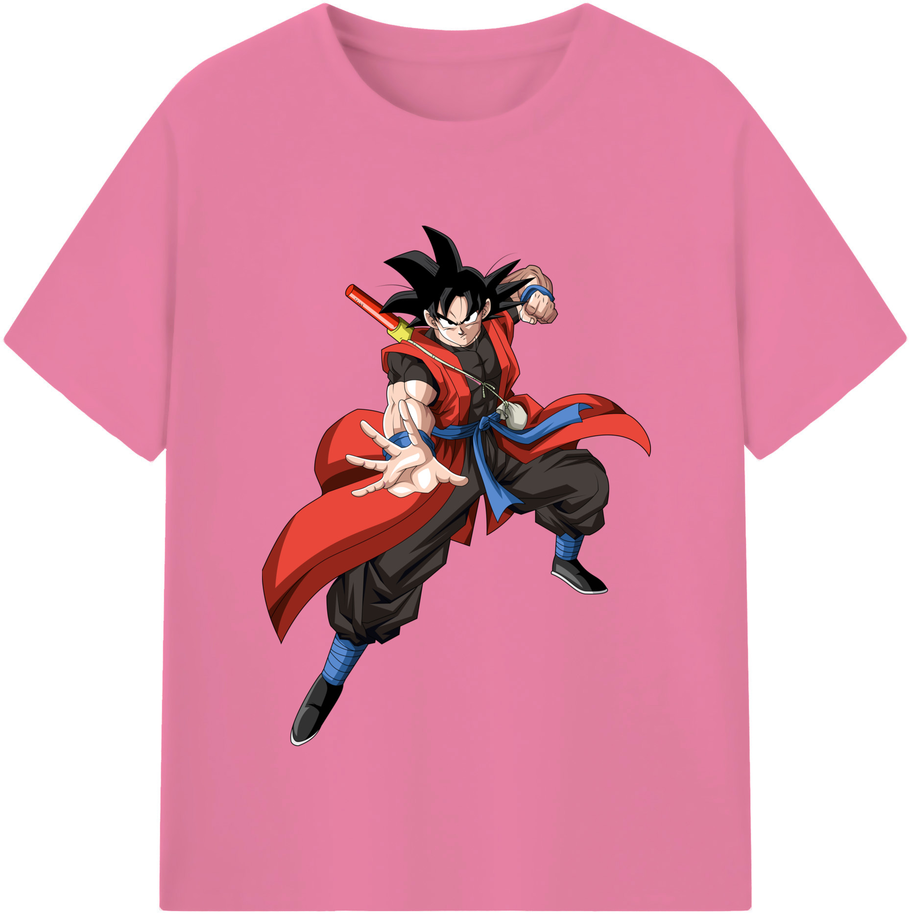 （画像用） ドラゴンボール 孫悟空（そん ごくう）Son Goku カカロット DRAGON BALL Kakarotto 綿100％半袖Tシャツ（フロントプリント）